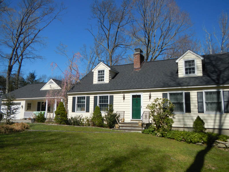 Asphalt Roof Replacement with soffit repair